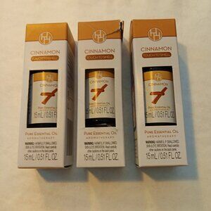 Cinnamon Pure Essential Fragrance Oil 0.51 FL OZ. 3 Bottles